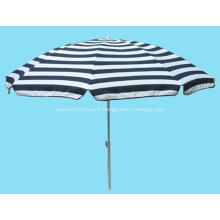 Rabat droite Stripe tissu parasol inclinable